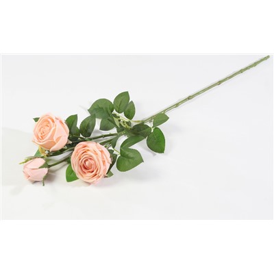 Ветка розы 3 цветка с латексным покрытием чайная роза