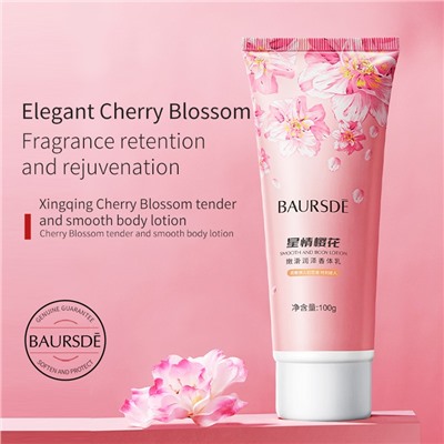 BAURSDE Лосьон для тела Elegant Cherry Blossom, 100г