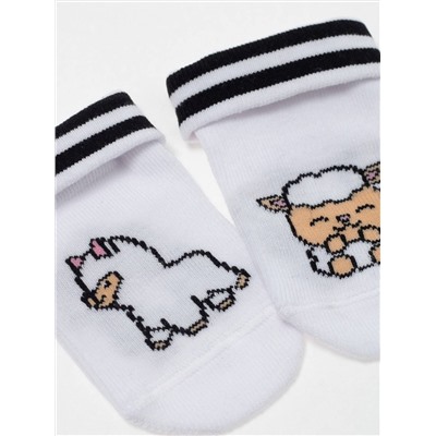 Носки детские CONTE-KIDS Хлопковые носки с рисунками «Lama»