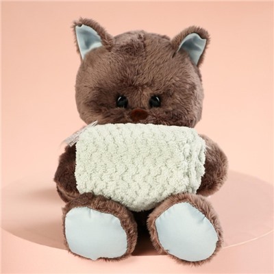 Мягкая игрушка «Сонный Marti», котик, 25 см