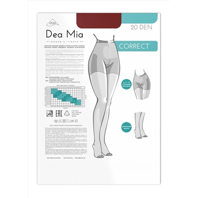 Колготки женские DEA MIA CORRECT 20