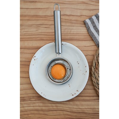 Сепаратор для яиц Доляна, нержавеющая сталь, цвет хромированный
