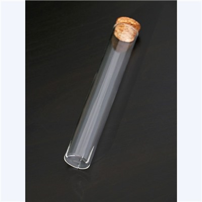 Сито стеклянное для заваривания с пробкой из бамбука BellaTenero «Алхимия», 2×12 см, набор, 12 шт