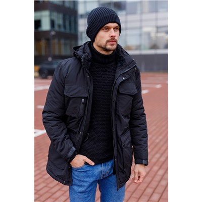 Мужская куртка 92502-1 черная
